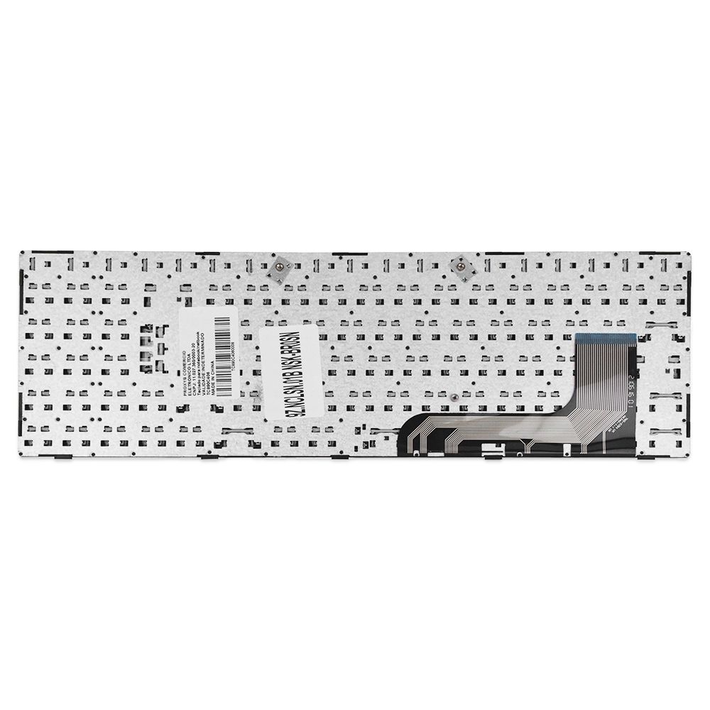Teclado para Notebook Lenovo Ideapad 80MJ, ABNT2 Preto, possui teclas confortáveis e 12 meses de garantia.