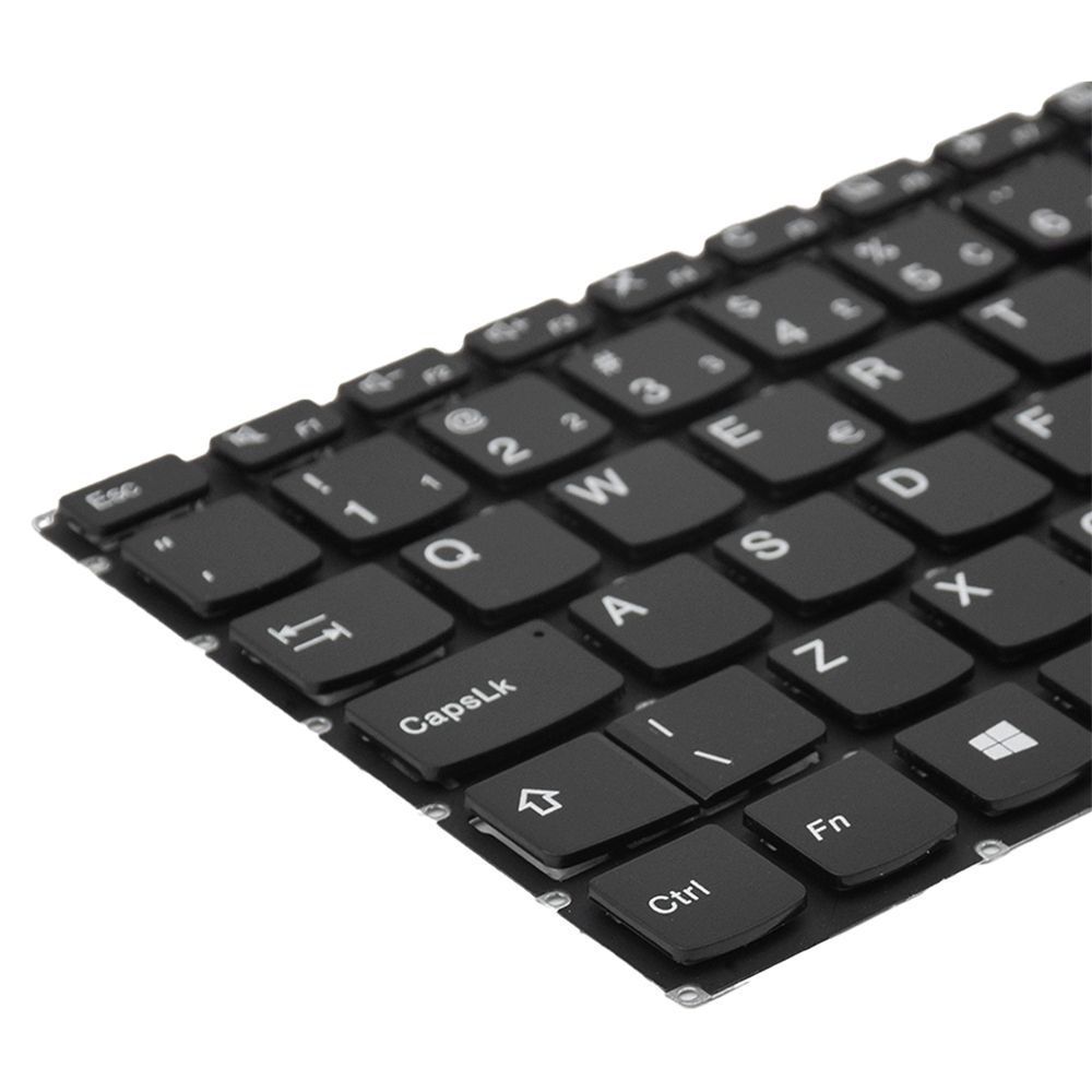 Teclado para Notebook Lenovo Ideapad 110-15ACL, ABNT2 Preto, possui teclas confortáveis e 12 meses de garantia.