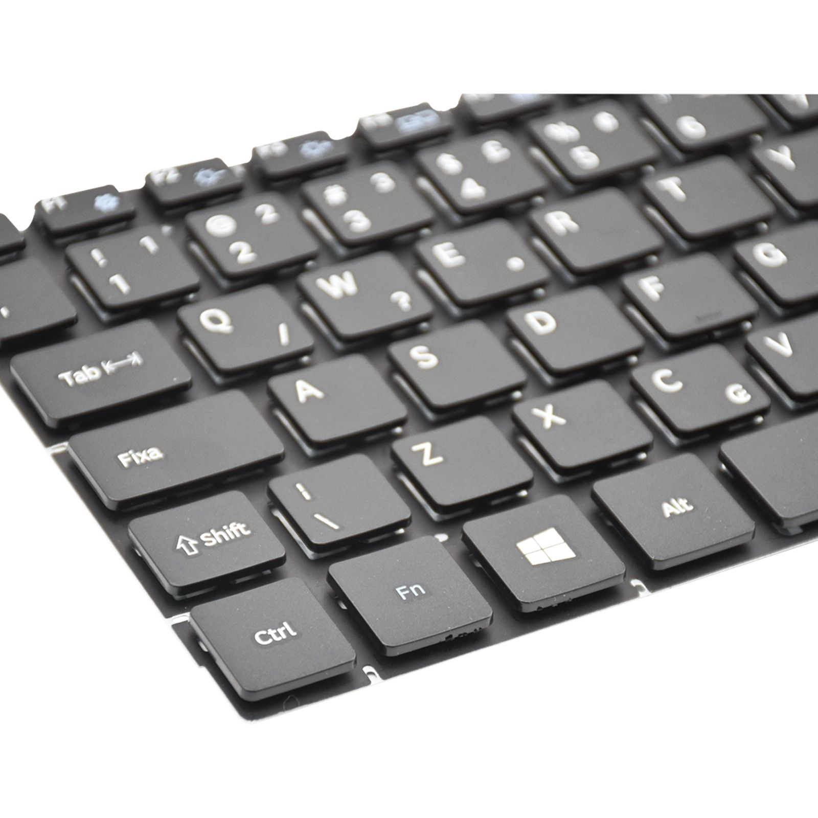 Teclado para Notebook Samsung Expert NP300E5M-KD3BR, ABNT2 Preto, possui teclas confortáveis e 12 meses de garantia.