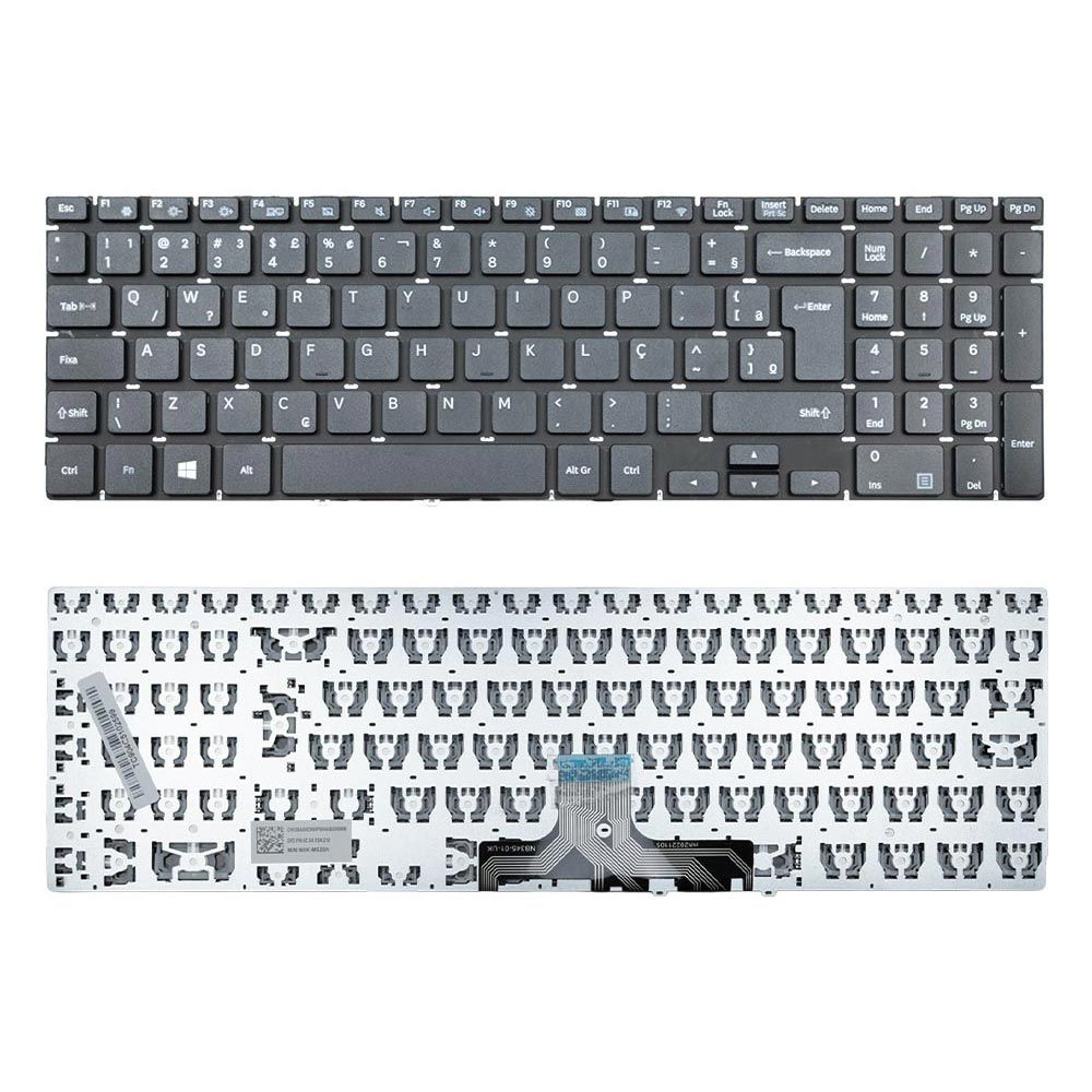 Teclado para Notebook Samsung Expert X23 NP300E5M Preto ABNT2