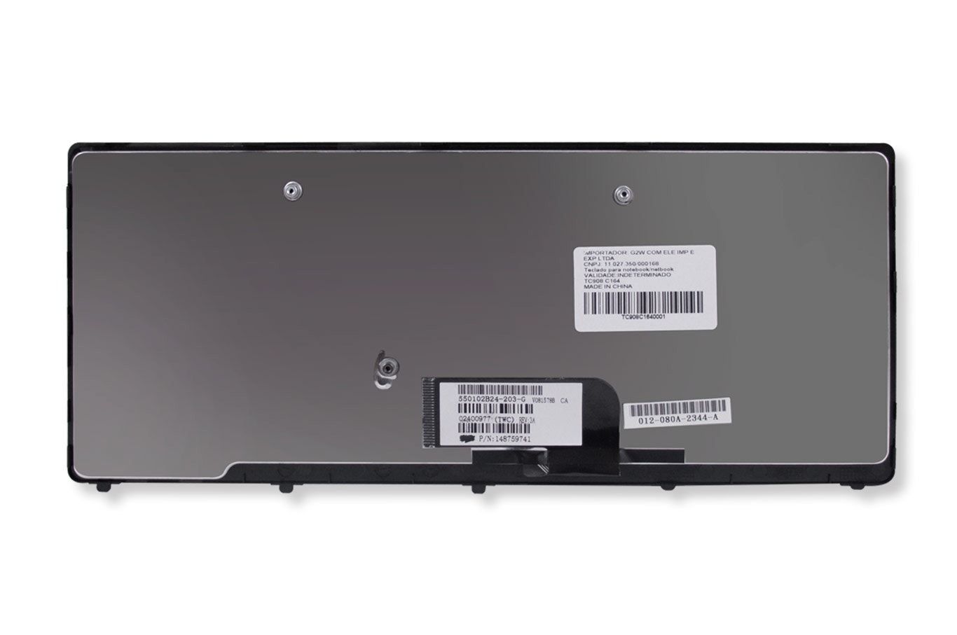 Teclado para Notebook Sony Vaio Pcg PCG-61411L, ABNT2 Preto, possui teclas confortáveis e 12 meses de garantia.