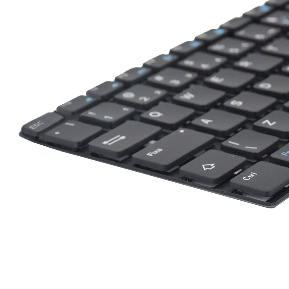 Teclado para Notebook Dell Latitude E5450, ABNT2 Preto, possui teclas confortáveis e 12 meses de garantia.