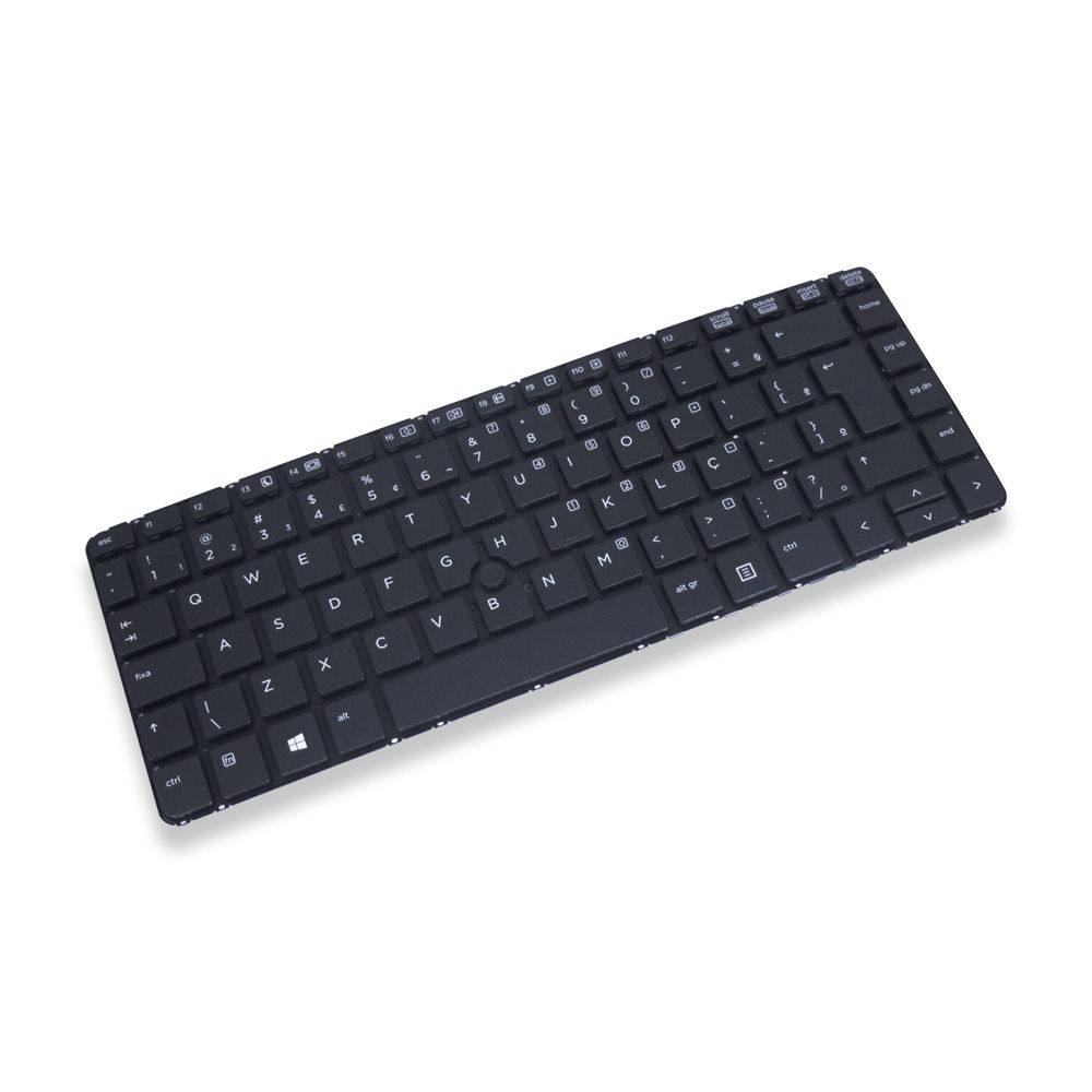 Teclado para Notebook HP ProBook 640 G2, ABNT2 Preto, possui teclas confortáveis e 12 meses de garantia.