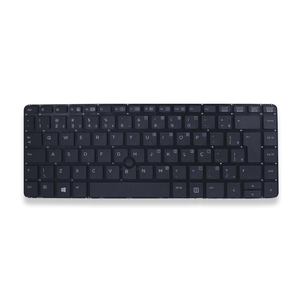 Teclado para Notebook HP ProBook 645 G1, ABNT2 Preto, possui teclas confortáveis e 12 meses de garantia.