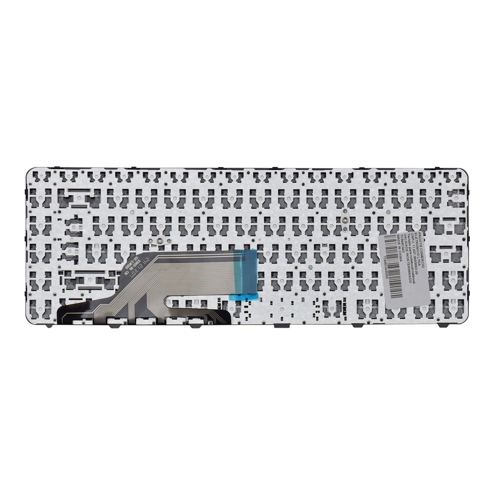 Teclado para Notebook HP ProBook 640 G3, ABNT2 Preto, possui teclas confortáveis e 12 meses de garantia.