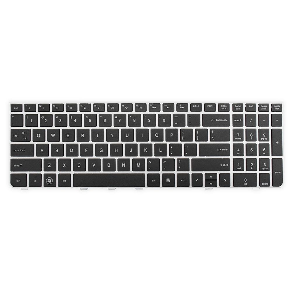 Teclado para Notebook Hp Part Number 9Z.N6MSV.00R, Inglês Internacional - US Preto, possui teclas confortáveis e 12 meses de garantia.