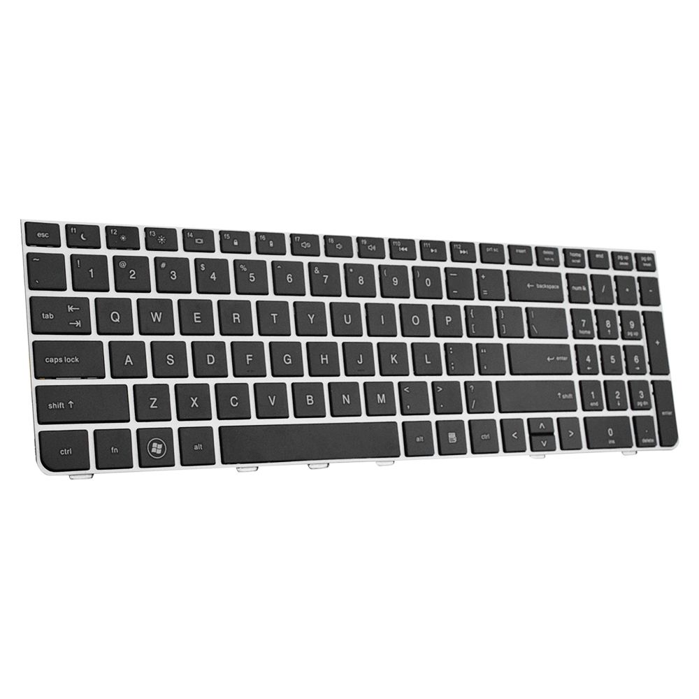 Teclado para Notebook Hp Part Number 646300-251, Inglês Internacional - US Preto, possui teclas confortáveis e 12 meses de garantia.