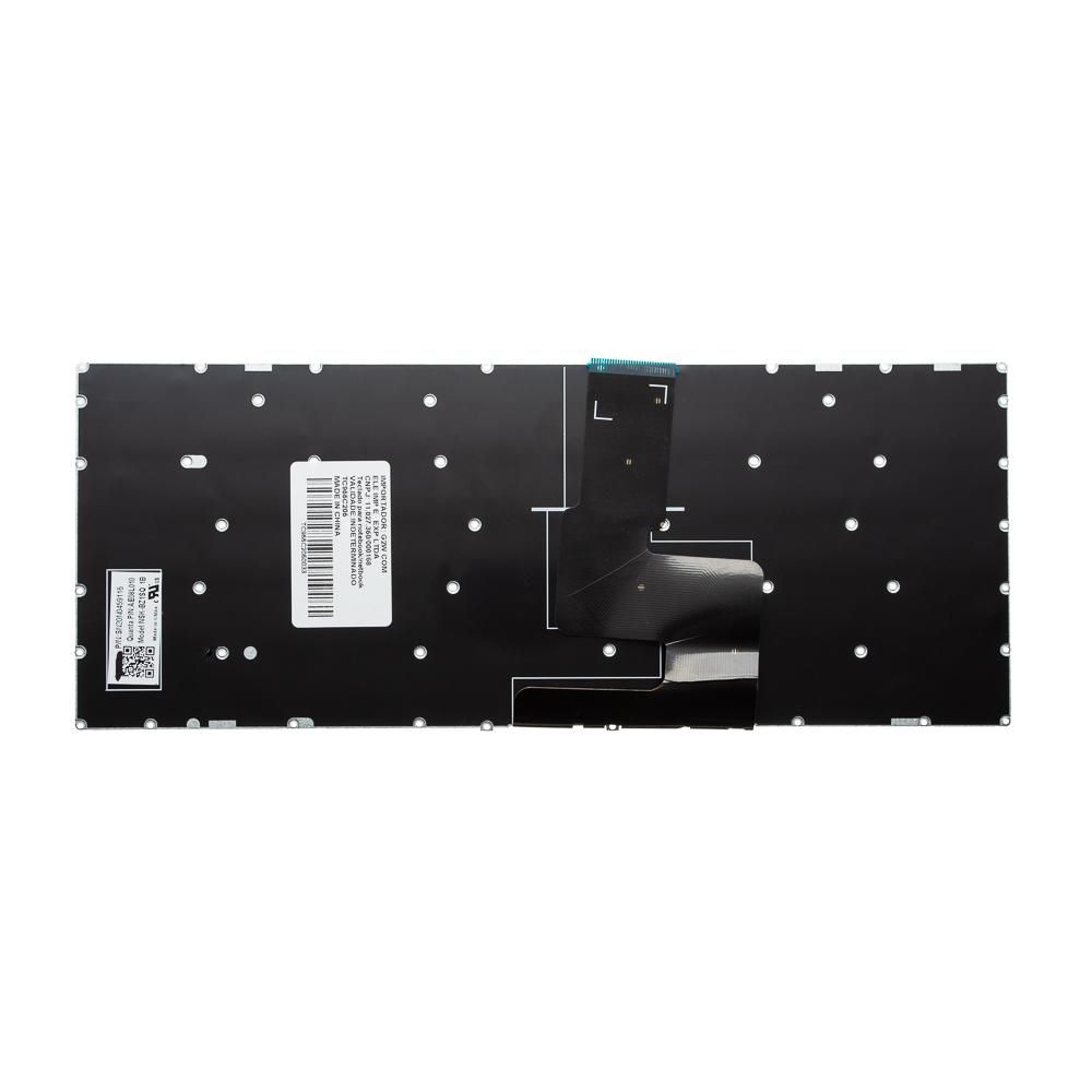Teclado para Notebook Lenovo Yoga 520-14IKB, ABNT2 Preto, possui teclas confortáveis e 12 meses de garantia.