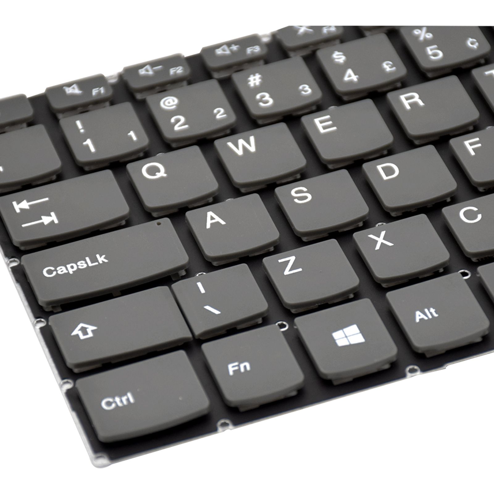 Teclado para Notebook Lenovo Ideapad 330S-14AST, ABNT2 Preto, possui teclas confortáveis e 12 meses de garantia.