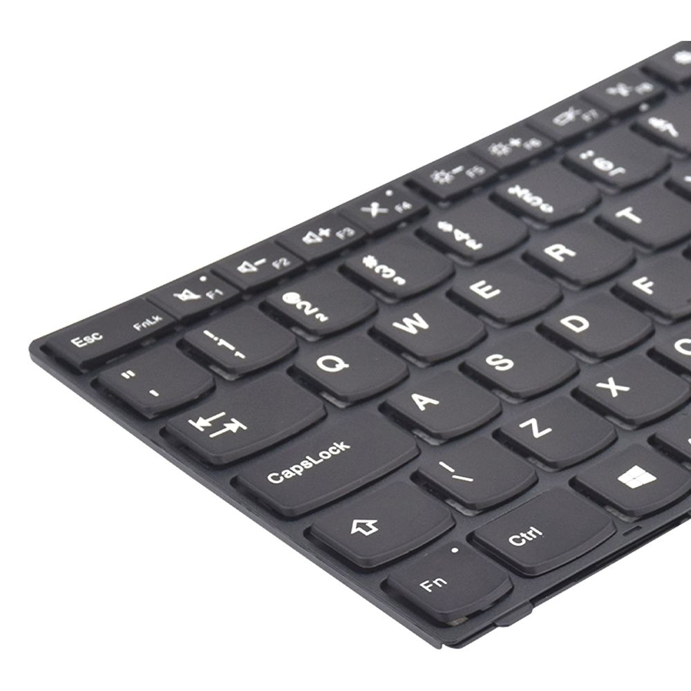 Teclado para Notebook Lenovo Part Number MP-12M26PAJ387W, ABNT2 Preto, possui teclas confortáveis e 12 meses de garantia.