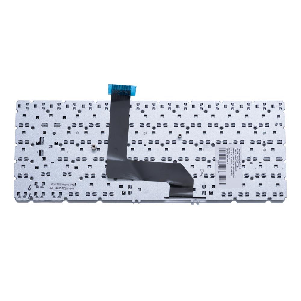 Teclado para Notebook Acer Part Number 9Z.N9SSC.00U, ABNT2 Preto, possui teclas confortáveis e 12 meses de garantia.