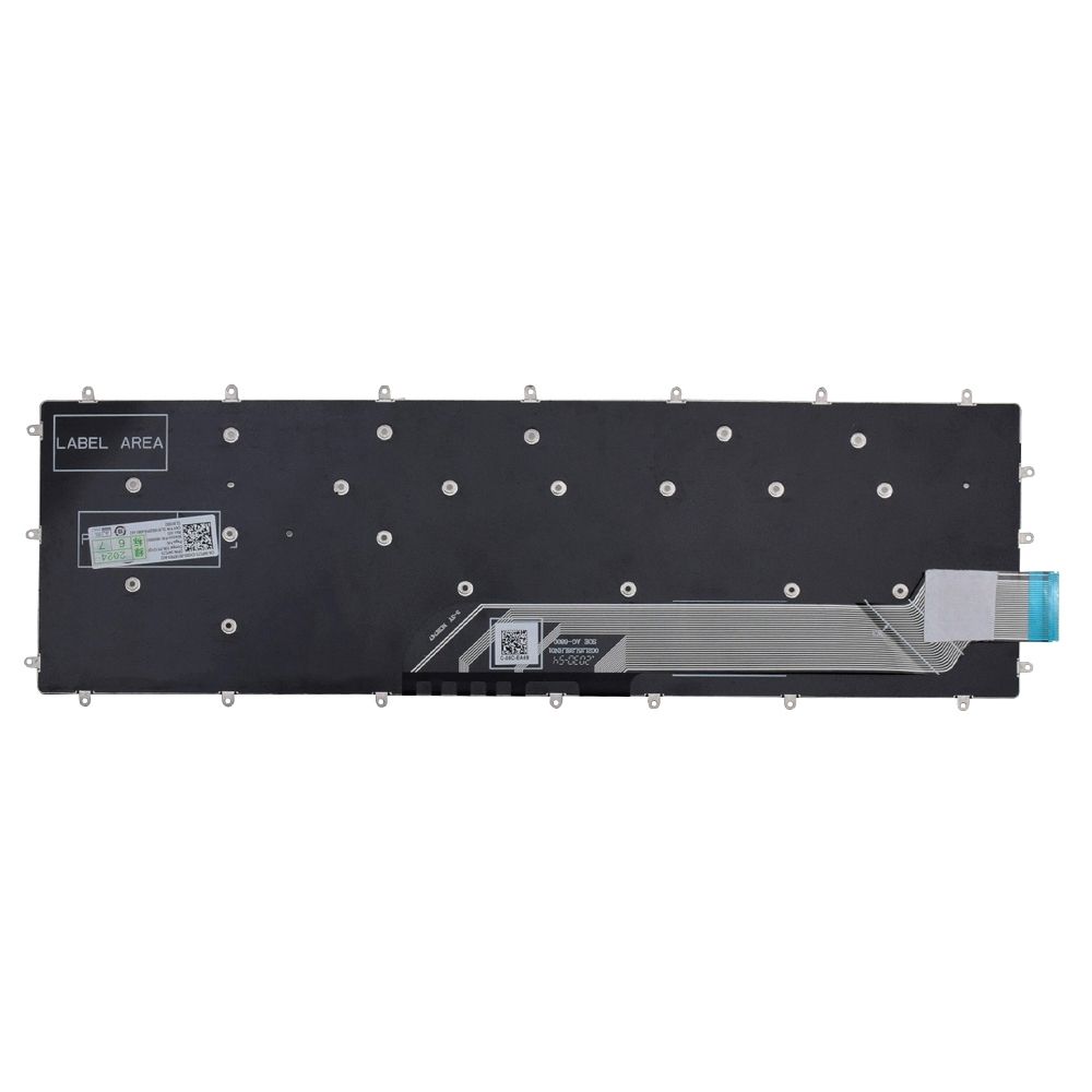 Teclado para Notebook Dell Inspiron 15-5567-A30V, ABNT2 Preto, possui teclas confortáveis e 12 meses de garantia.
