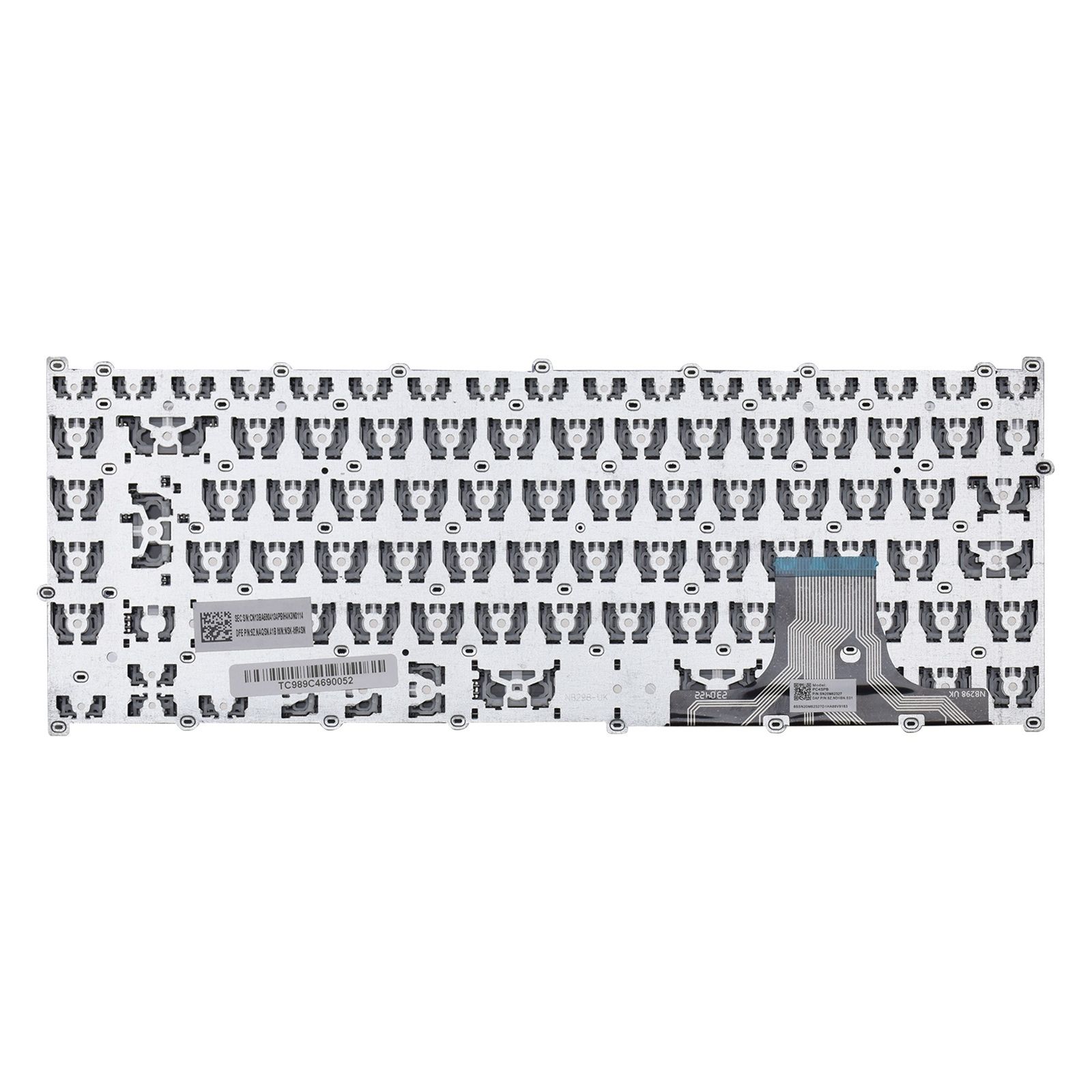 Teclado para Notebook Samsung Part Number BA98-00890P, ABNT2 Preto, possui teclas confortáveis e 12 meses de garantia.