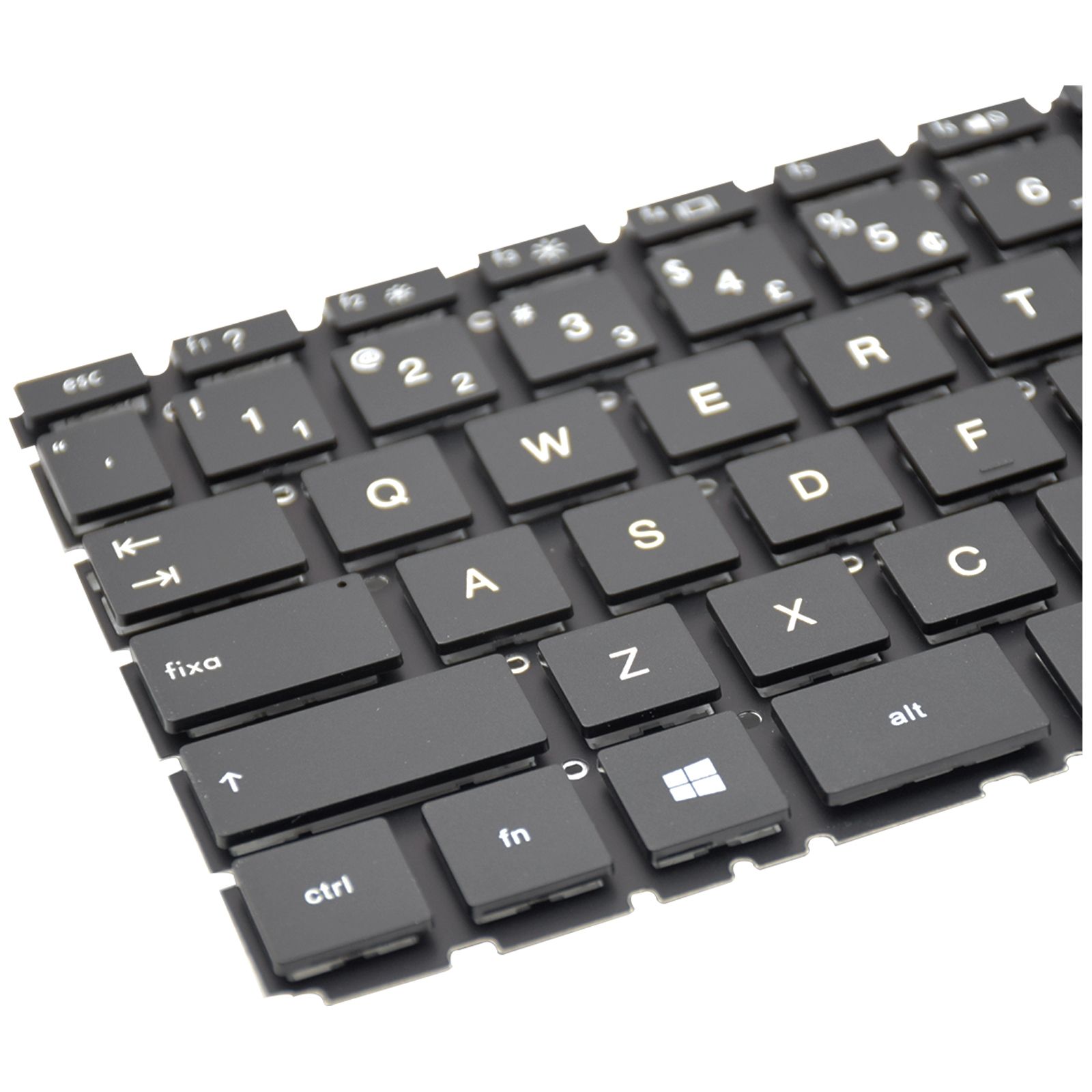 Teclado para Notebook Hp 240 G6, ABNT2 Preto, possui teclas confortáveis e 12 meses de garantia.