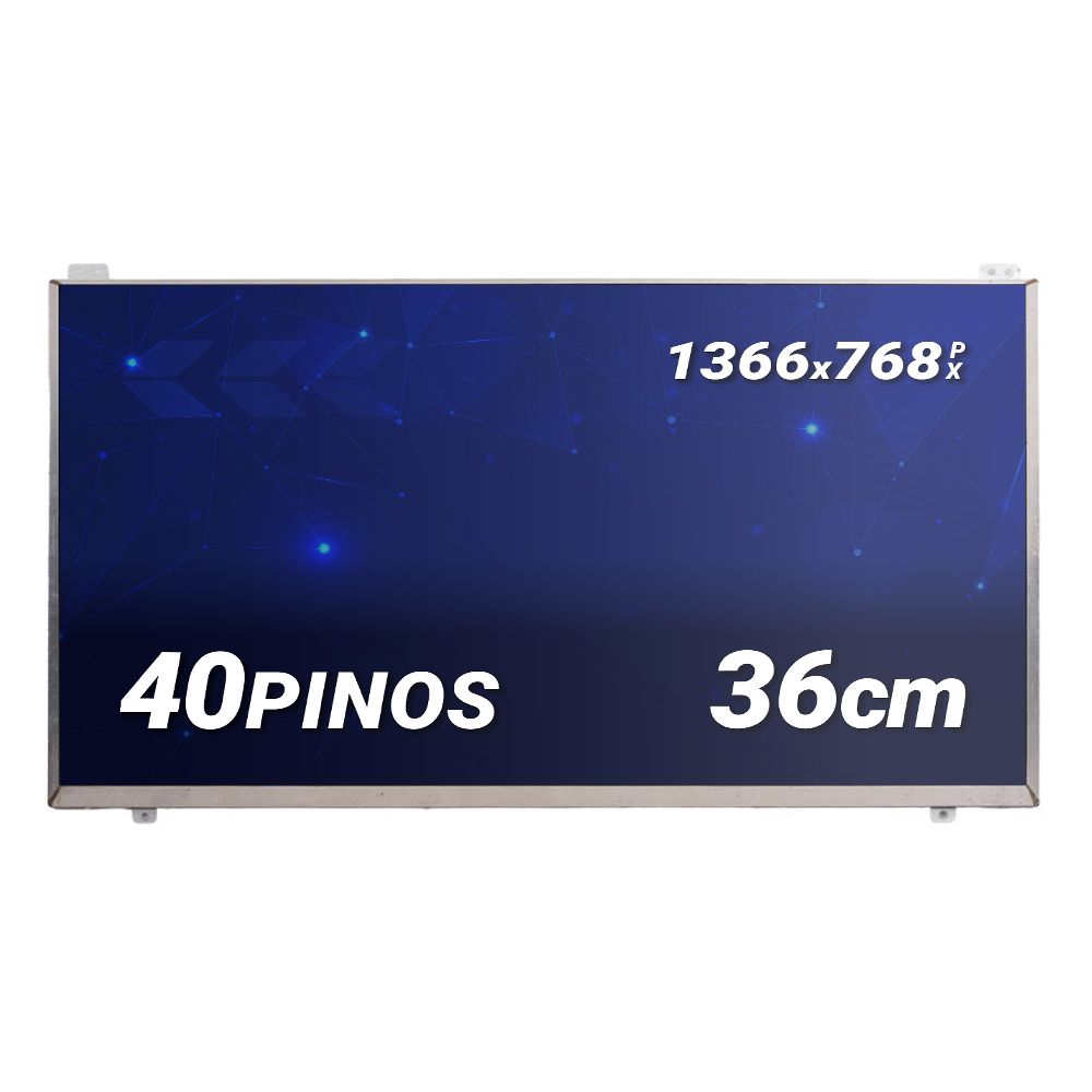 Tela 15.6" LED Ultra Slim Para Notebook Samsung NP550P5C-AD2BR