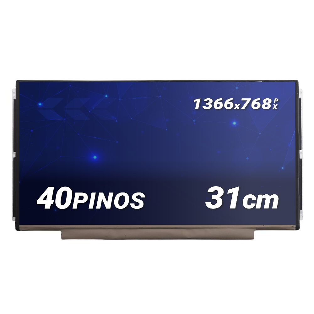 Tela 13.3" LED Slim Para Notebook Part Number B133XW01 V.0 HW9A
