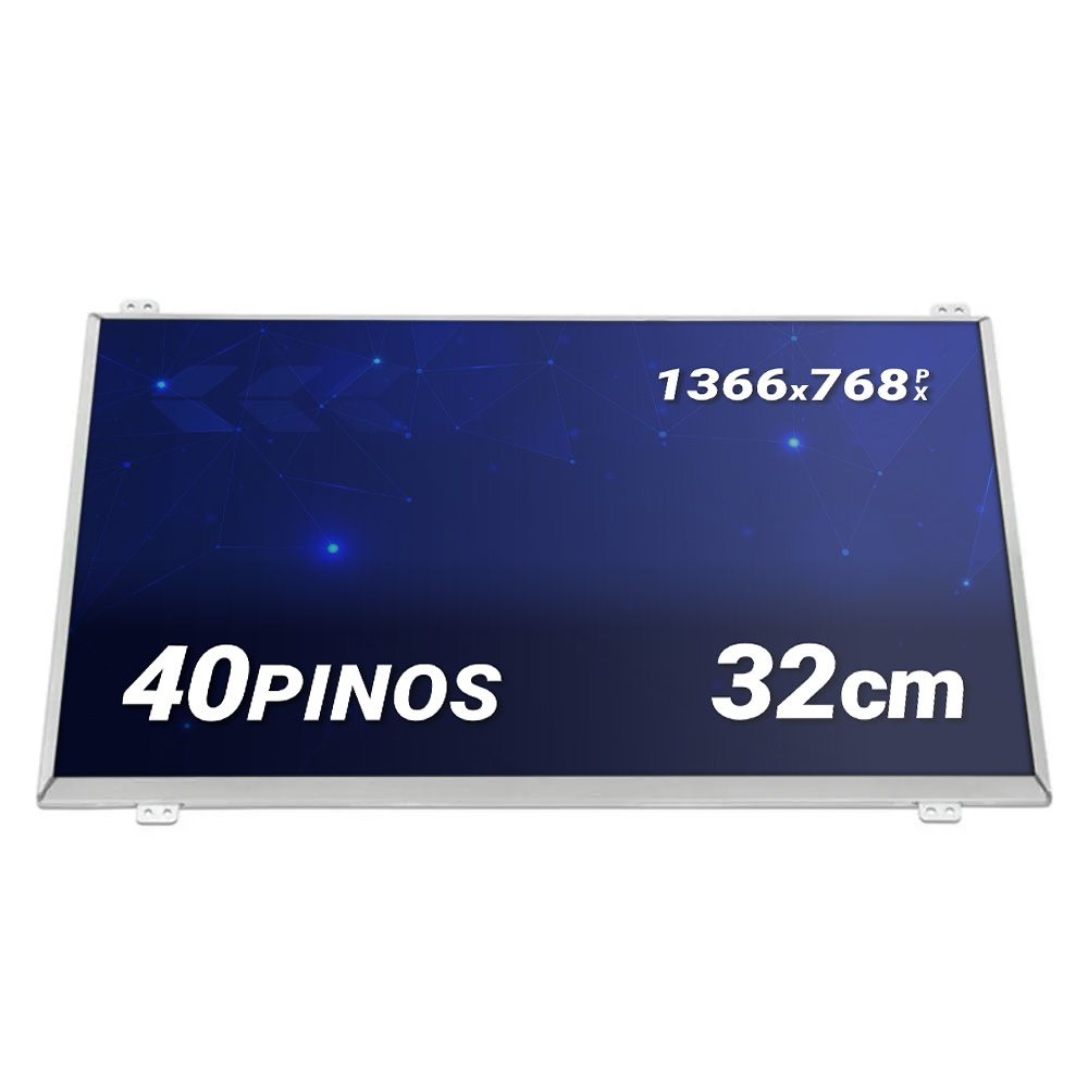 Tela LED Ultra Slim de 14" para Notebook Samsung NP305E4A-AD2BR, Fosca HD (1366 x 768) 40 Pinos , qualidade A+ e 12 meses de garantia.