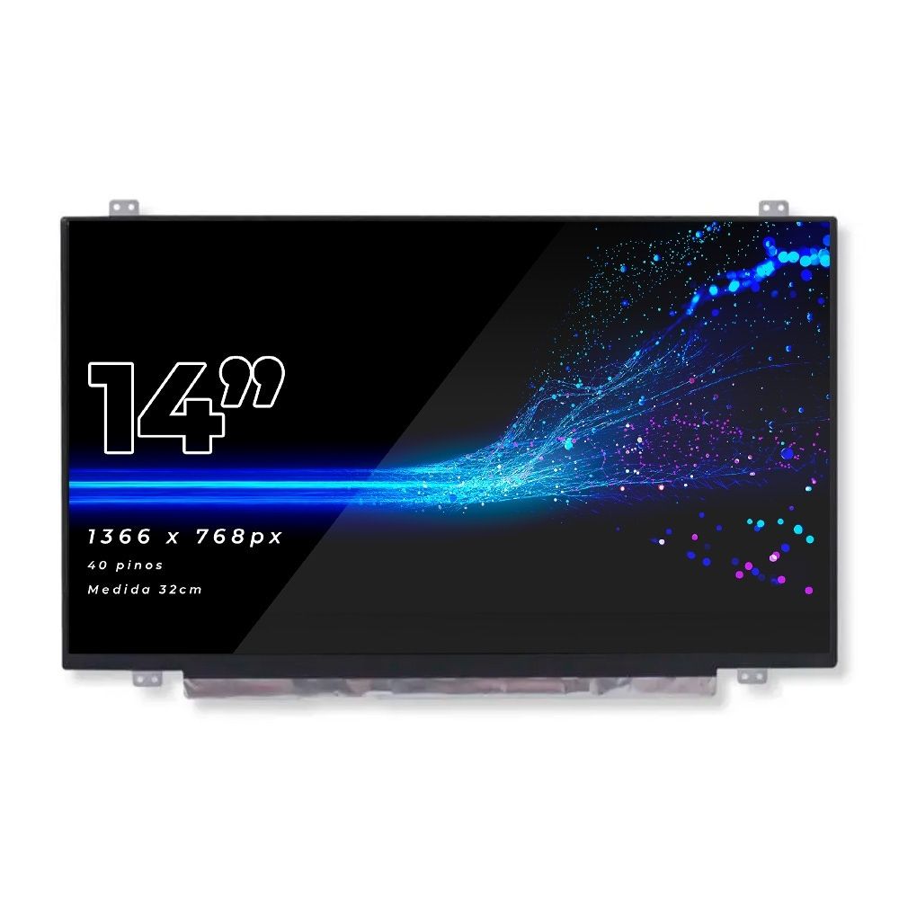 Tela 14" LED Slim para Notebook Part Number LP140WH2 (TL)(TB)