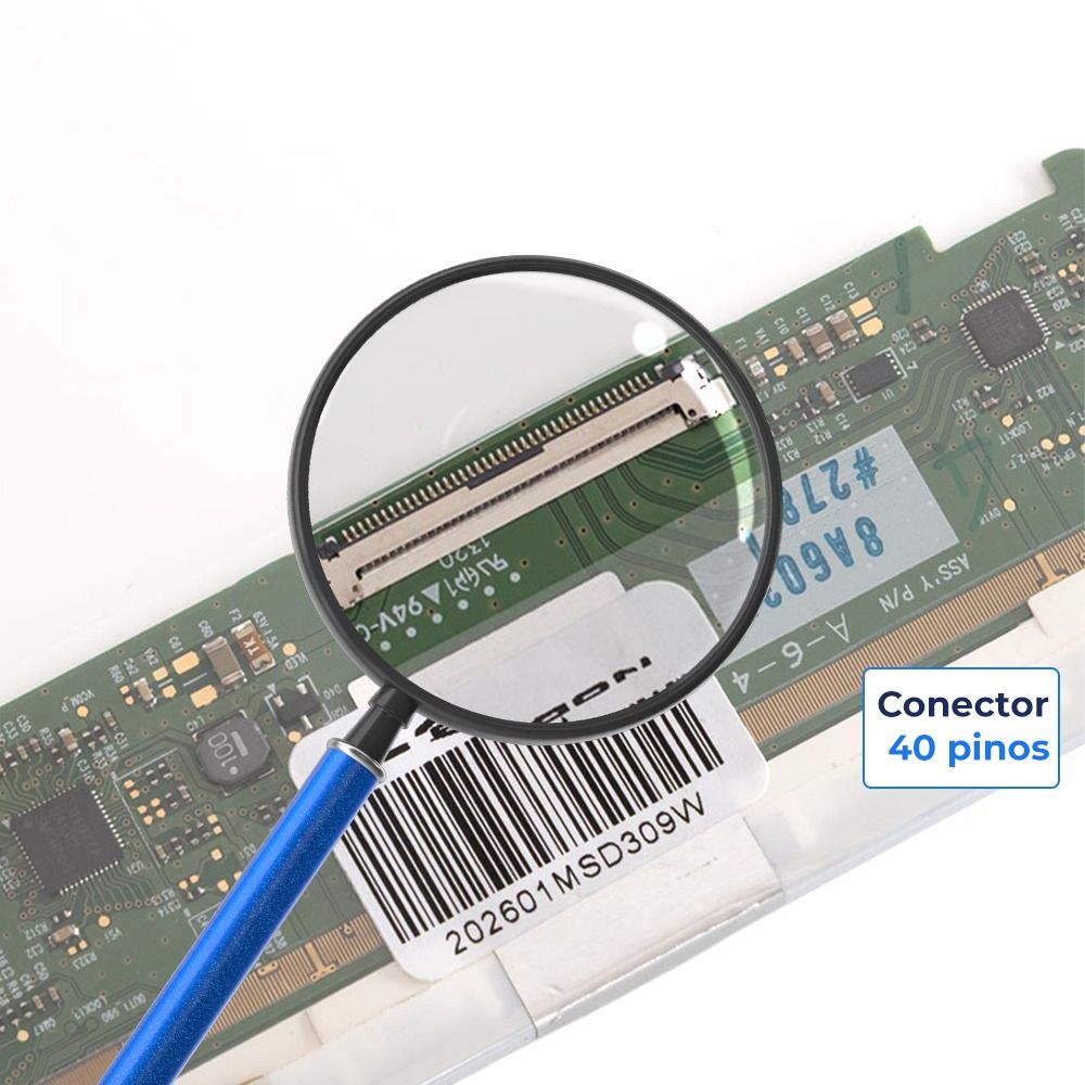 Tela 15.6" LED Para Notebook Part Number B156XTN02.1