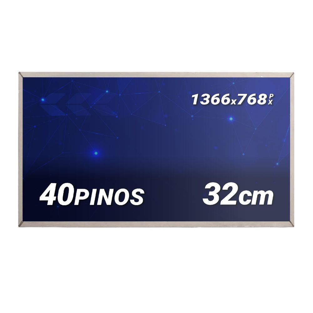 Tela para Notebook Samsung Np Series NP-RV411-A04MX 14" HD 40 Pinos Brilhante