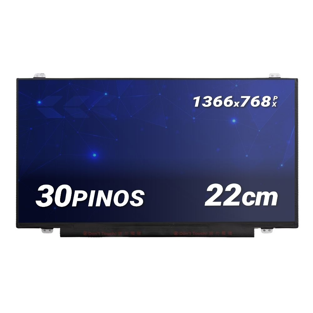 Tela LED Slim de 14" para Notebook Acer Aspire A314-21-91V1 Fosca 1366 x 768 30 Pinos qualidade A+ e 12 meses de garantia