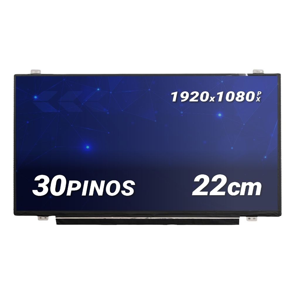 Tela LED Slim IPS de 14" para Notebook Dell Latitude 3490 Fosca 1920 x 1080 30 Pinos qualidade A+ e 12 meses de garantia