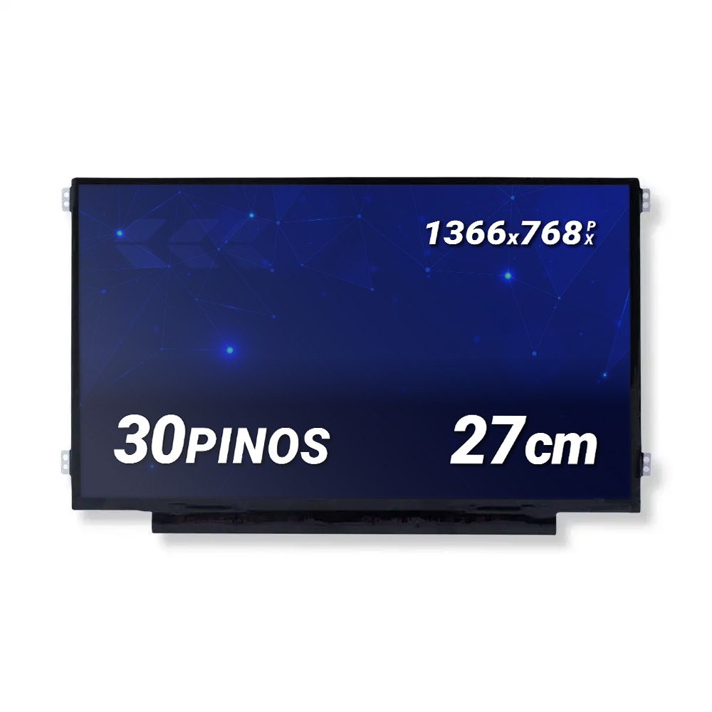 Tela para Notebook Part Number B116XTN02.3 11.6" HD 30 Pinos Fosca