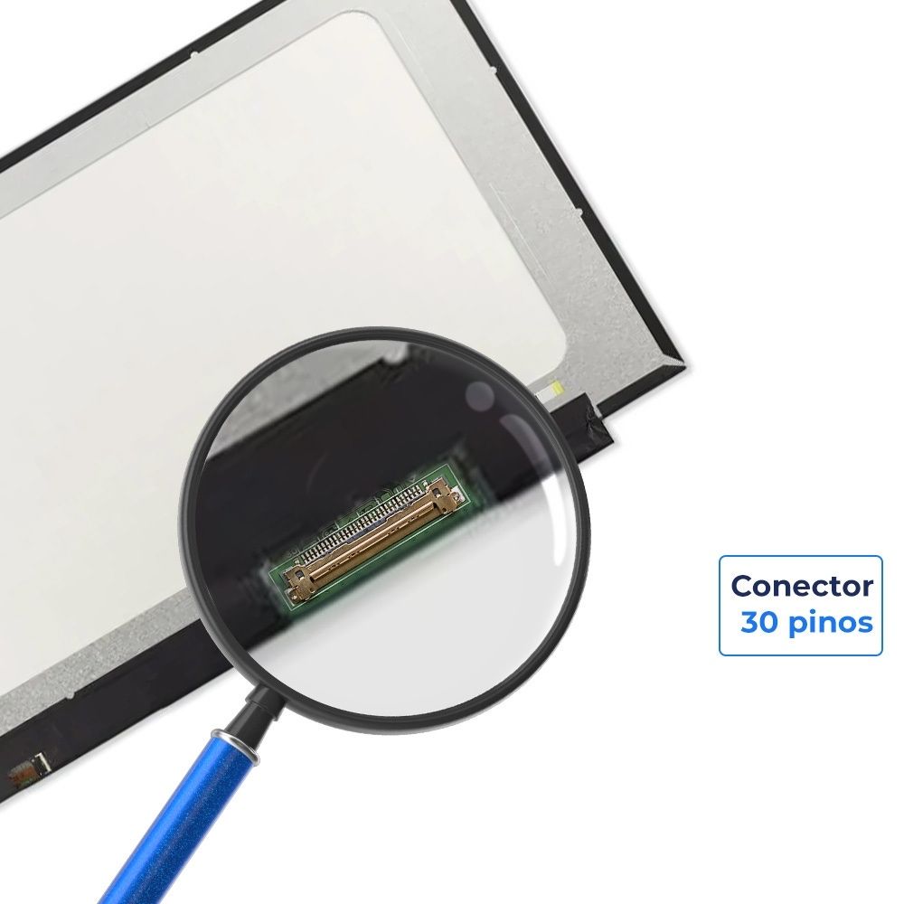 Tela 15.6" LED Slim IPS Para Notebook Dell Inspiron P112F Brilhante