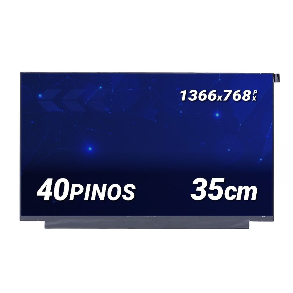Tela 15.6" LED Slim IPS Para Notebook Part Number NT156WHM-T02 V8.0