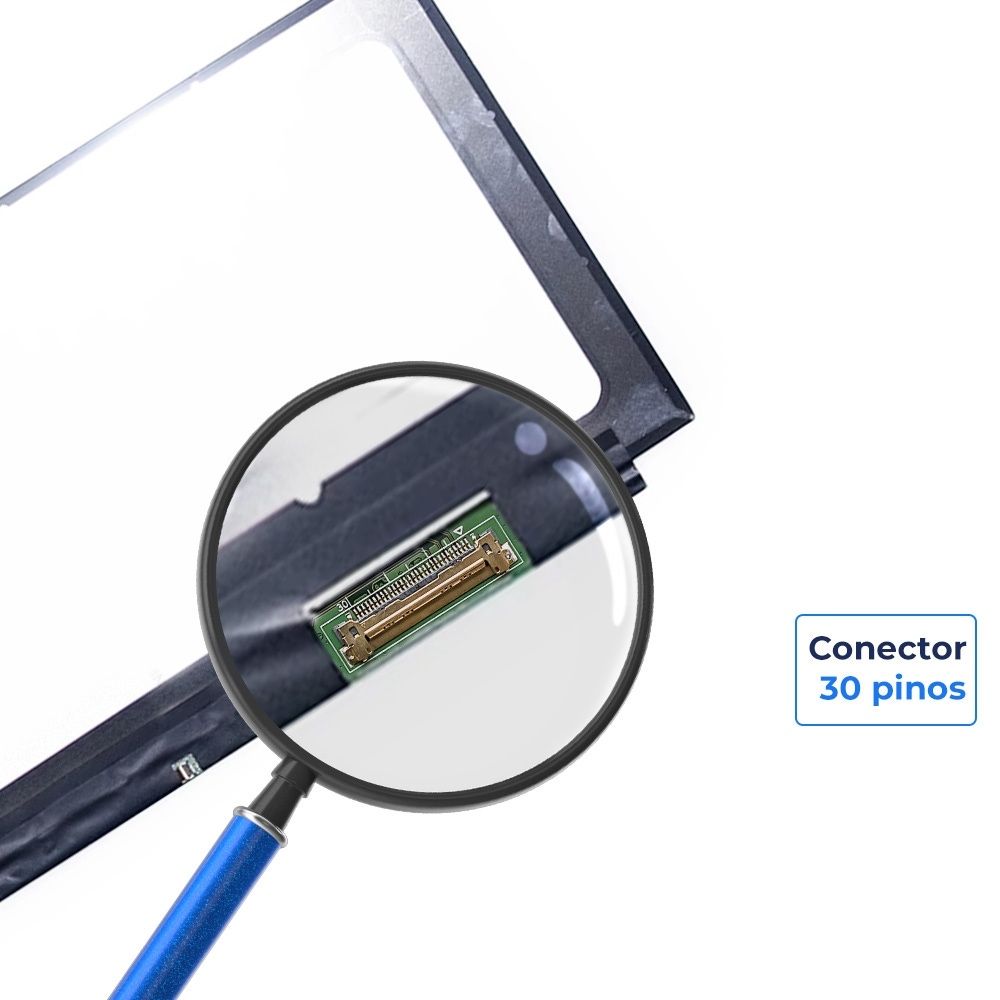 Tela 13.3" LED Slim IPS Para Notebook Part Number LQ133M1JW15