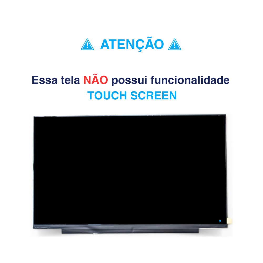 Tela 15.6" LED Slim IPS Para Notebook Lenovo Ideapad 15IGL7 1920 x 1080 (FHD)