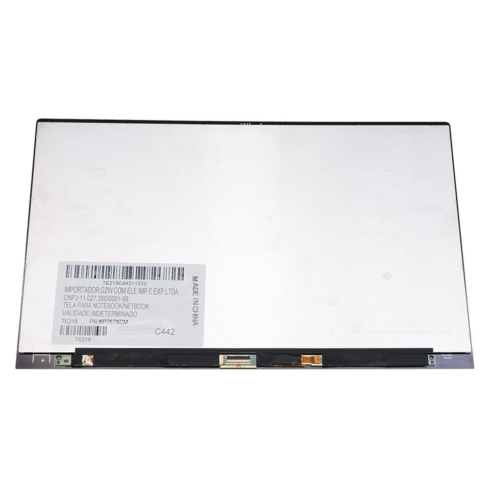 Tela LED Slim de 13.3" para Notebook Samsung Galaxy Book S TE133FHM-TS0, Fosca FHD (1920 x 1080) 70 Pinos , qualidade A+ e 12 meses de garantia.