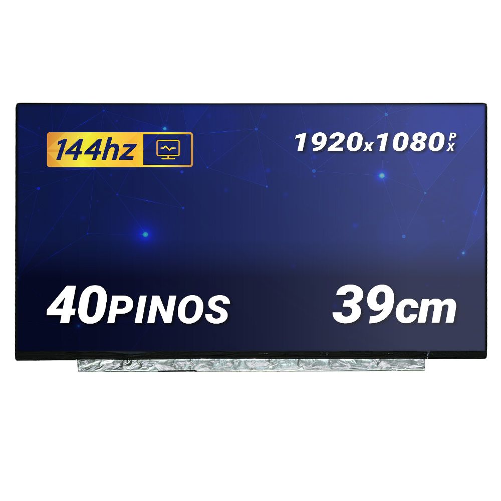 Tela para Notebook Gigabyte AORUS 17 SERIES 17.3" FHD 144Hz 40 Pinos Fosca