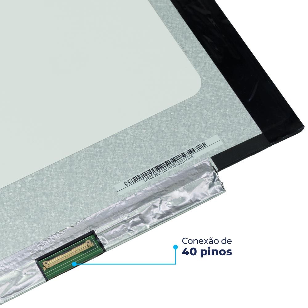 Tela LED Slim IPS de 17.3" para Notebook Msi Sword 17 A11UE, Fosca FHD (1920 x 1080) 40 Pinos , qualidade A+ e 12 meses de garantia.