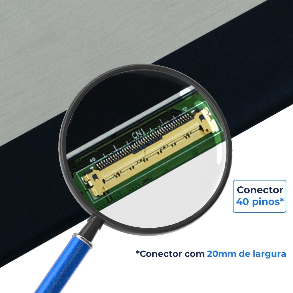 Tela 15.6" LED Slim IPS Para Notebook Part Number NV156FHM-T07 V8.4