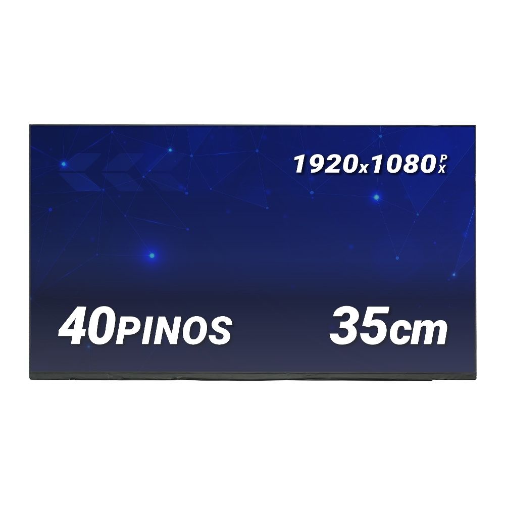 Tela LED Slim IPS de 15.6" para Notebook Dell Latitude 3550 Fosca 1920 x 1080 40 Pinos qualidade A+ e 12 meses de garantia