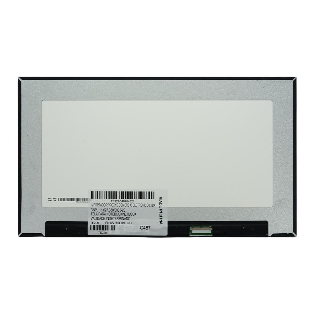 Tela 15.6" LED Slim IPS Para Notebook Dell Latitude 3550 40 Pinos