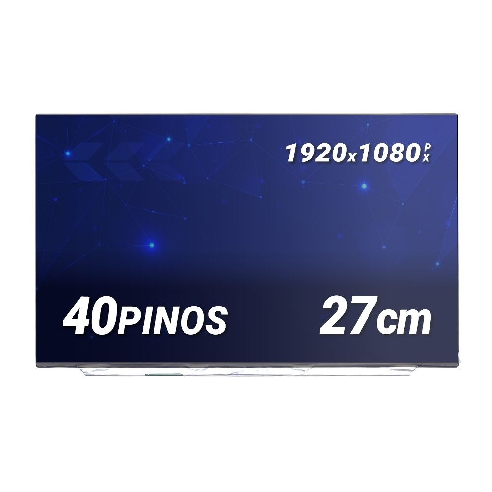 Tela LED Slim IPS de 16" para Notebook Part Number NE160WUM-NX1 Fosca 1920 x 1080 40 Pinos qualidade A+ e 12 meses de garantia