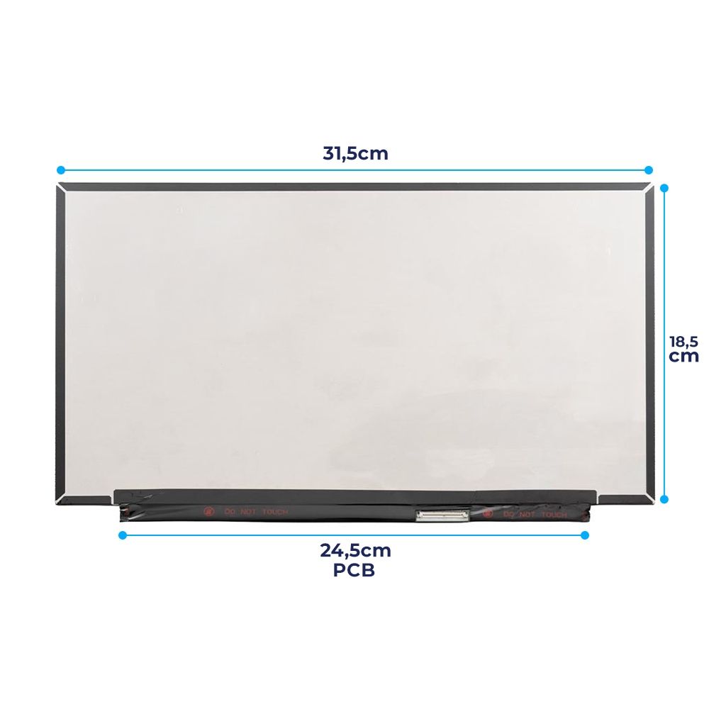 Tela 14" LED Slim Para Notebook Lenovo Thinkpad T490-20N3 2560 x 1440 (QHD)