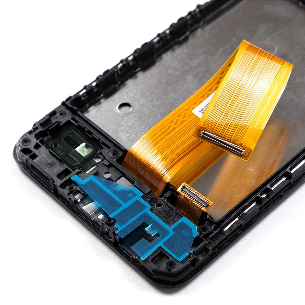 Tela Frontal Display LCD Touch Compatível Samsung Galaxy A12 A125 Com Aro