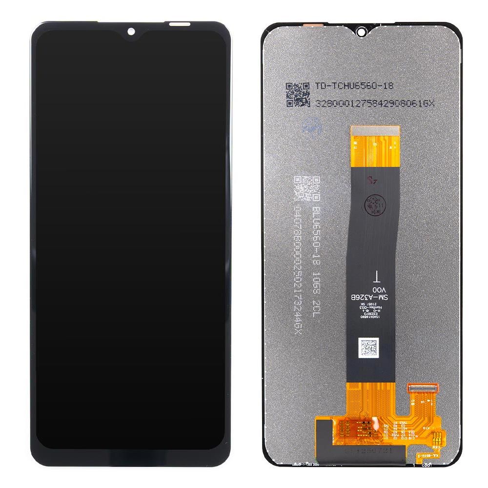 Tela Display Samsung compatível com as linhas M12 M125 M127 Conjunto LCD com acabamento de fábrica garantindo encaixe perfeito dos conectores flex e sensores