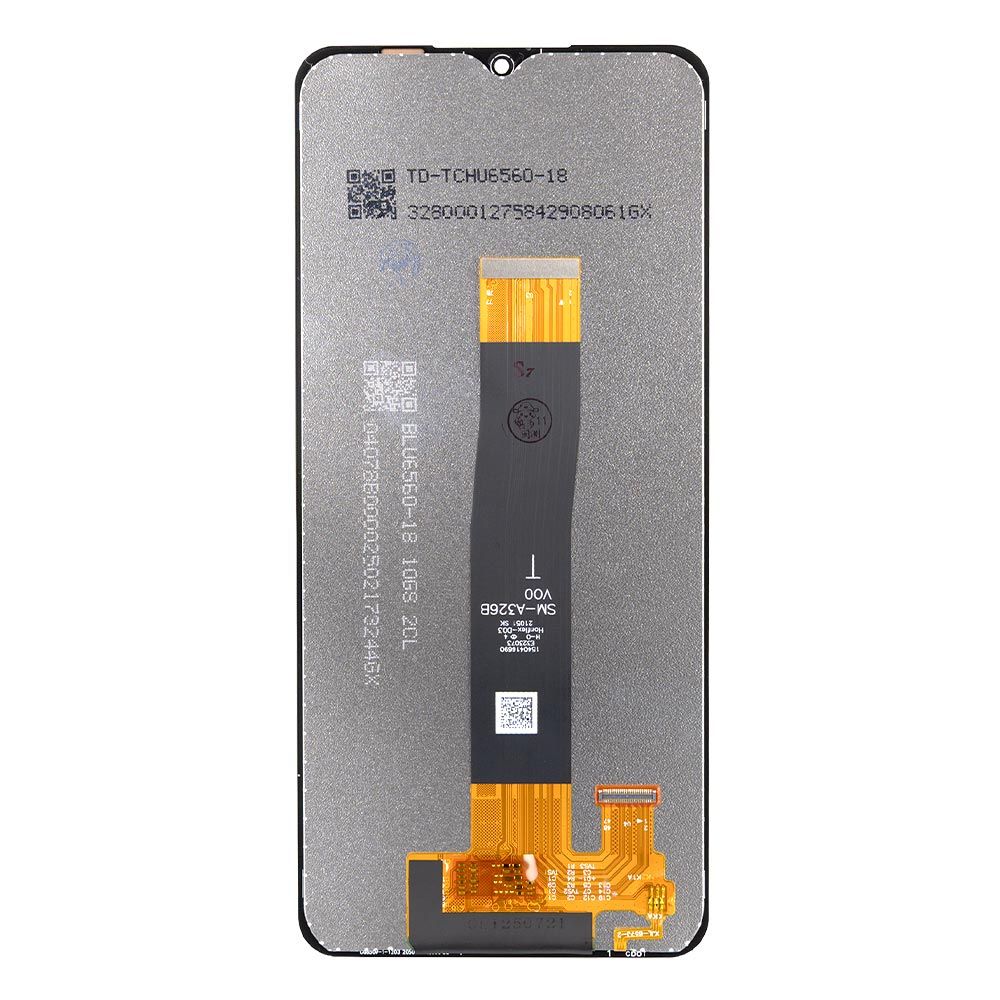 Tela Frontal Display LCD Touch Compatível Samsung Galaxy A12 A125 Sem Aro