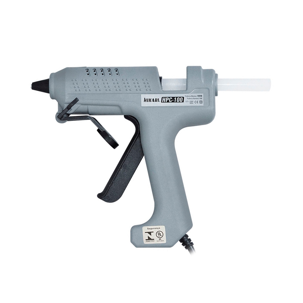 Pistola de Cola Quente Profissional Hikari HPC-100