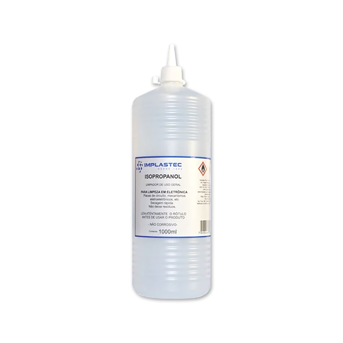 Kit com duas unidades do Álcool Isopropílico Implastec 99,8% - 1L