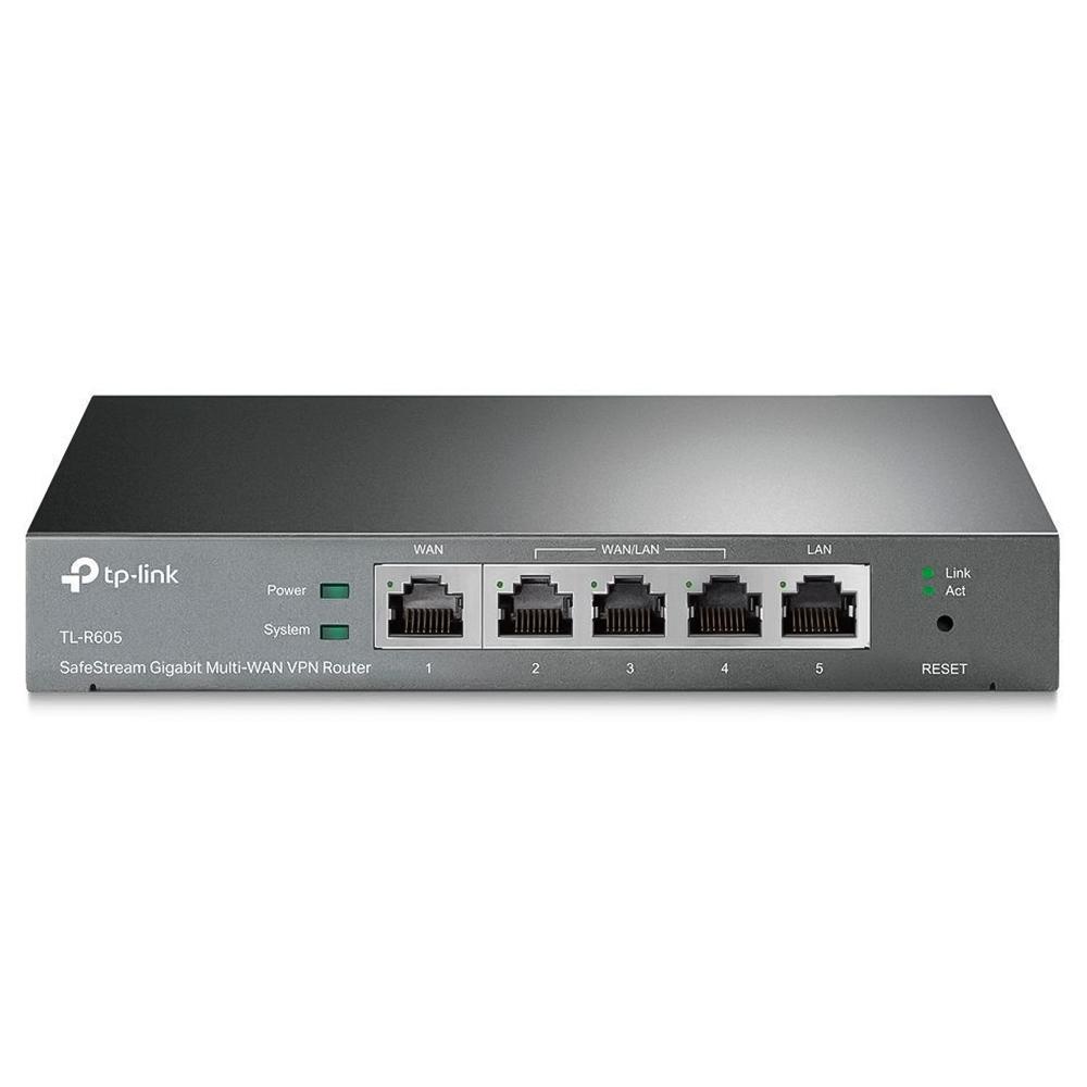 Roteador TP-Link ER605 VPN Safestream Multi-Wan 5 Portas Gigabit