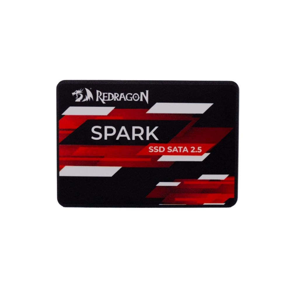 SSD Redragon Spark 480 GB 2.5 SATA III 6GB/S Leitura 550 MB/s Gravação 420 MB/s - GD-307