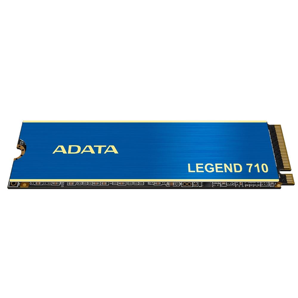 SSD Adata 1 TB PCIe Gen 3 x 4 Leitura 2400 MB/s Gravação 1800 MB/s ALEG-710-1TCS