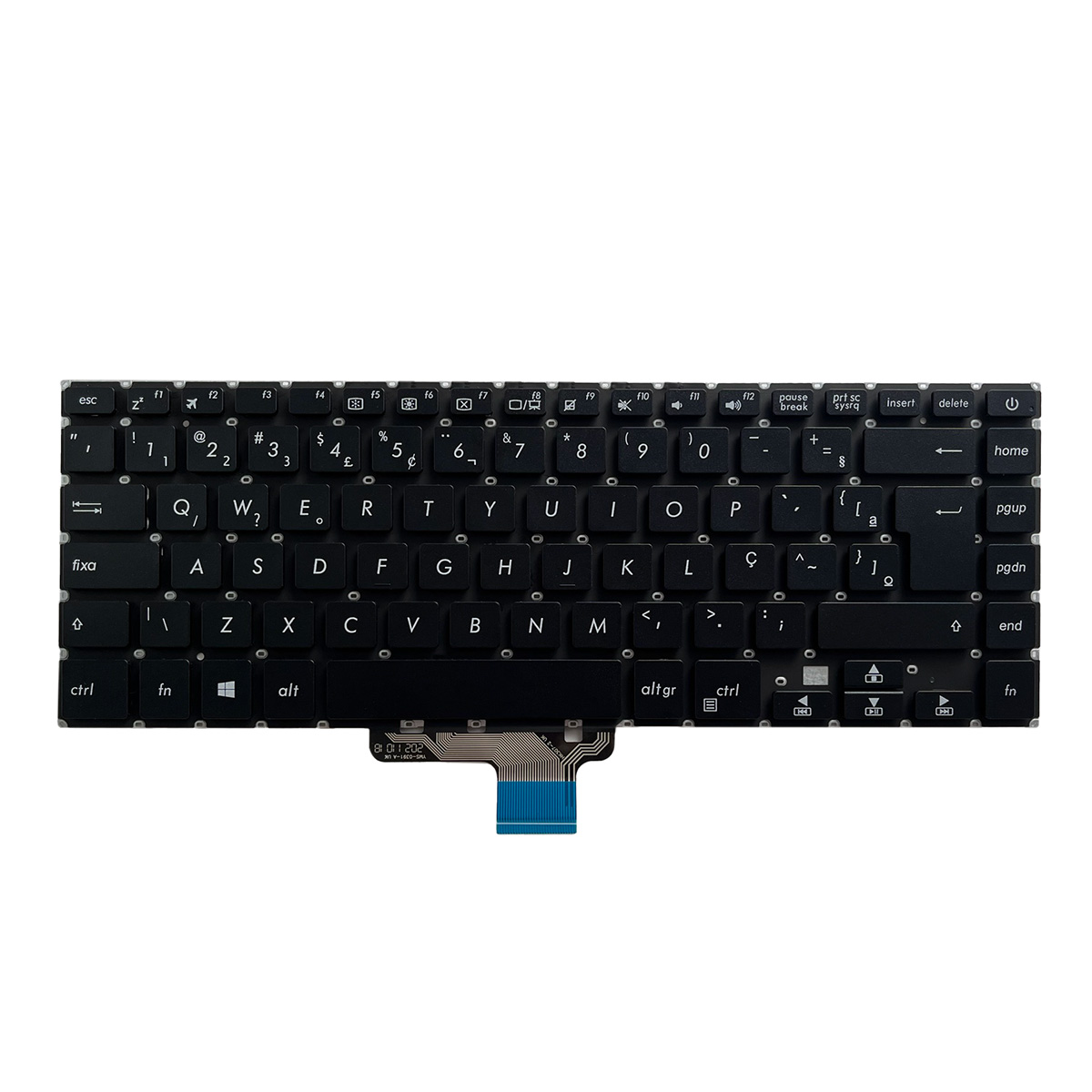 Teclado para Notebook Asus VivoBook X510U | Preto ABNT2