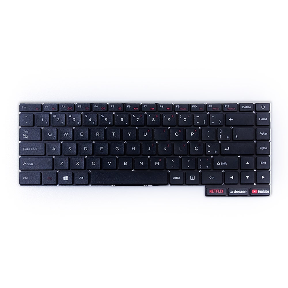 Teclado para Notebook Positivo Motion C4500D | Preto ABNT2