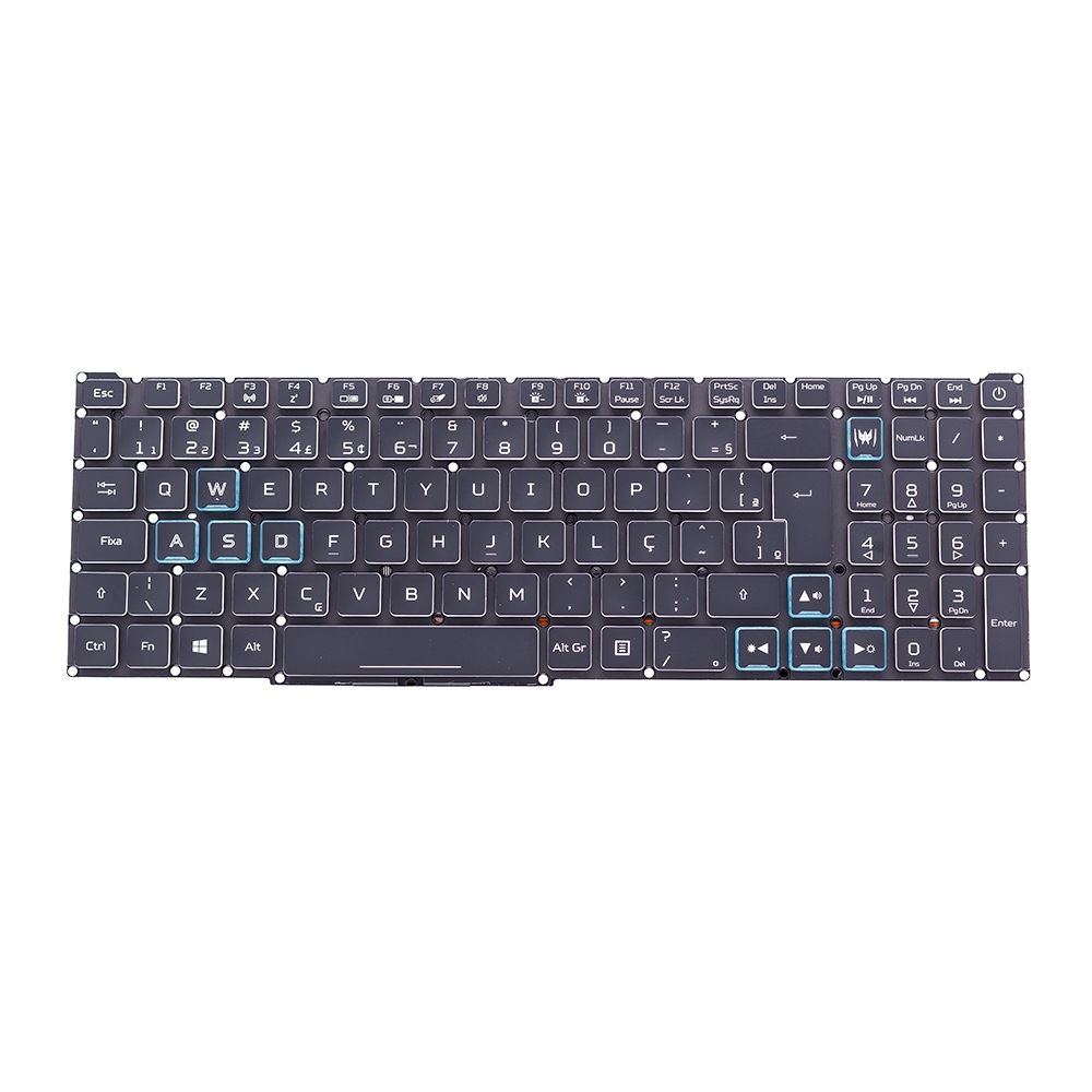 Teclado para Notebook Acer Predator Helios 300 PH317-53 | Iluminação Azul